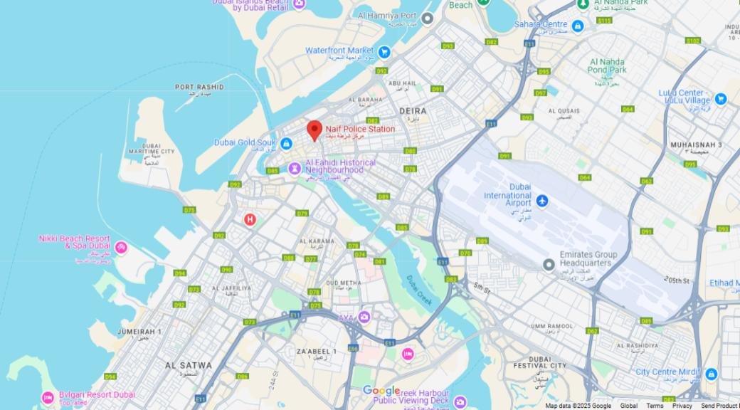 Naif Police Station Nearby Landmark and Places 