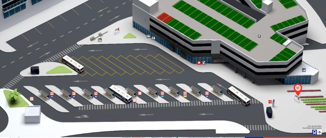Oud Metha Bus Station Map