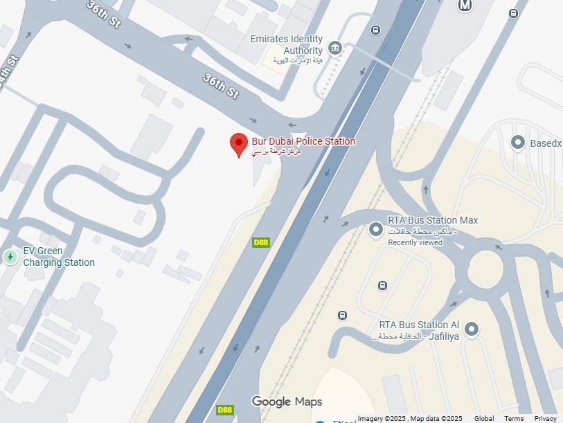 Bur Dubai Police Station Location