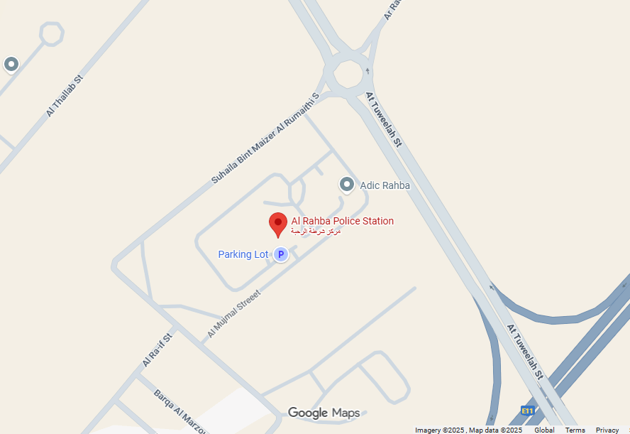 Al Rahba Police Station Location
